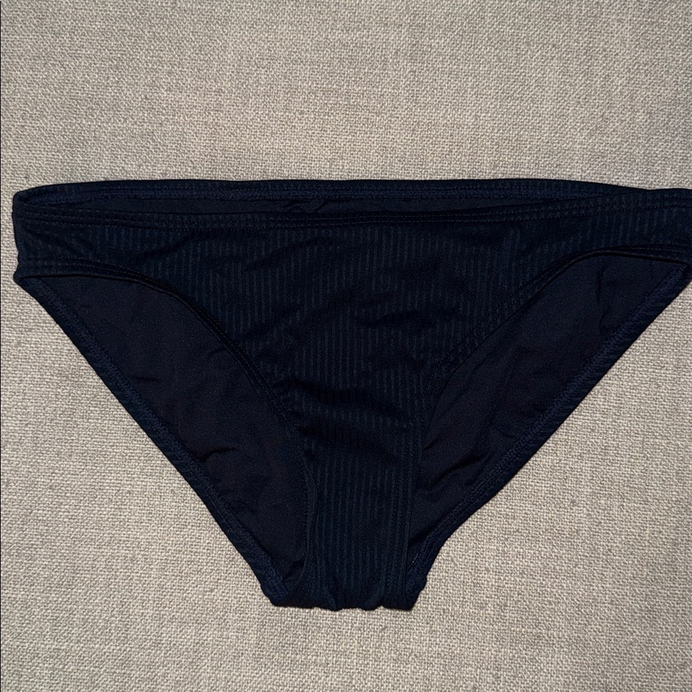 MICHAEL KORS bikini bottom. Black Patterned Size Med New Without tag